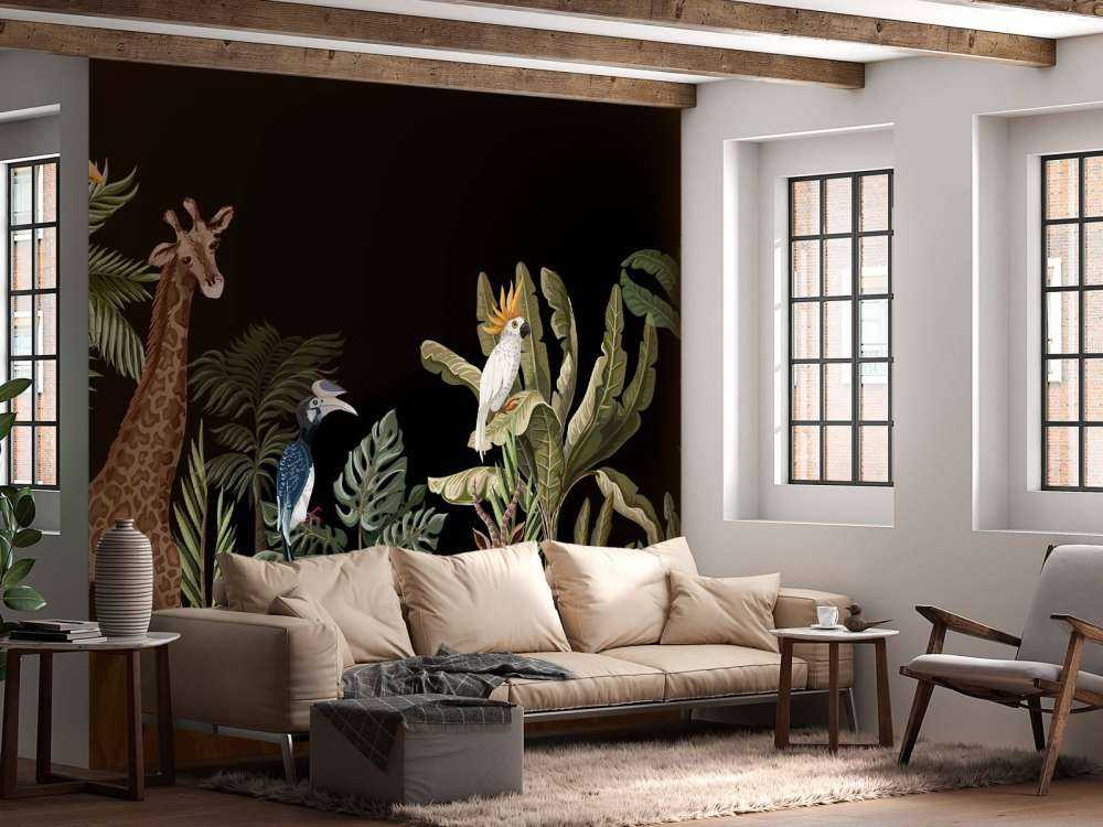 Divers animaux de la jungle