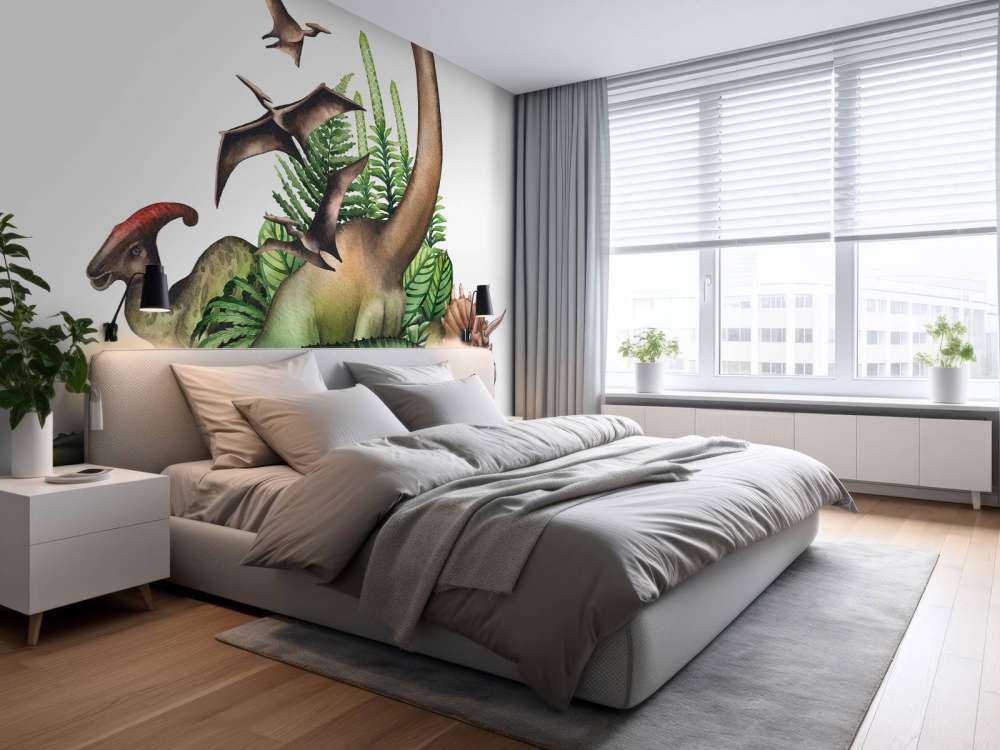 Dino's à l'aquarelle