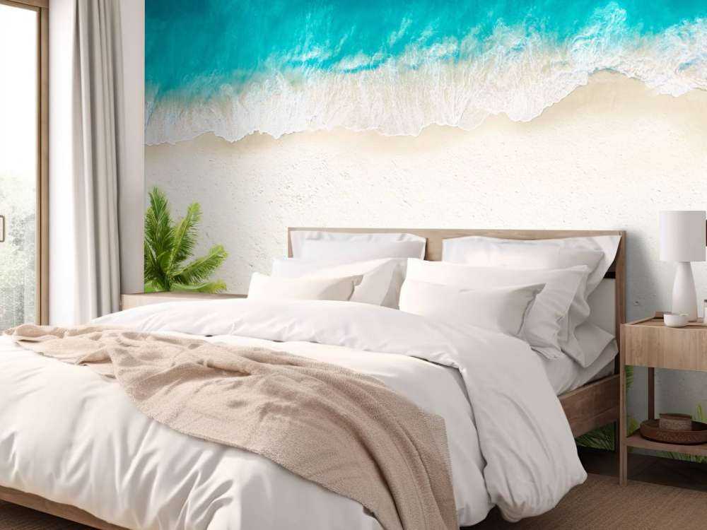 Photo aérienne du sable