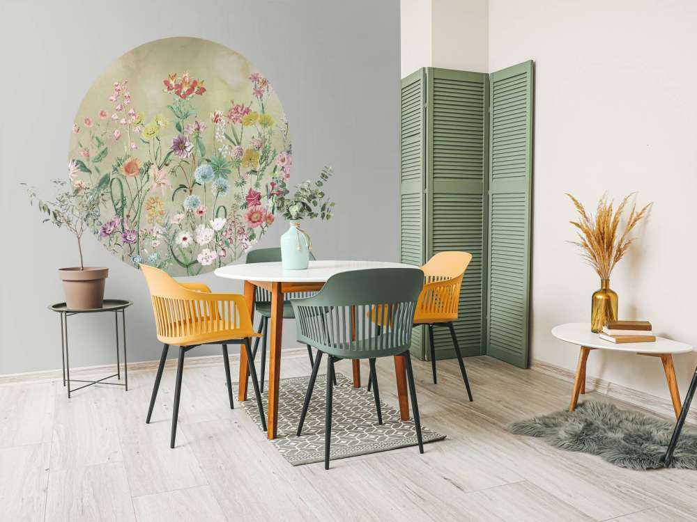 Symphonie de fleurs sauvages pastel