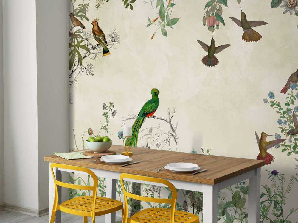 Fields Flower and Birds 2