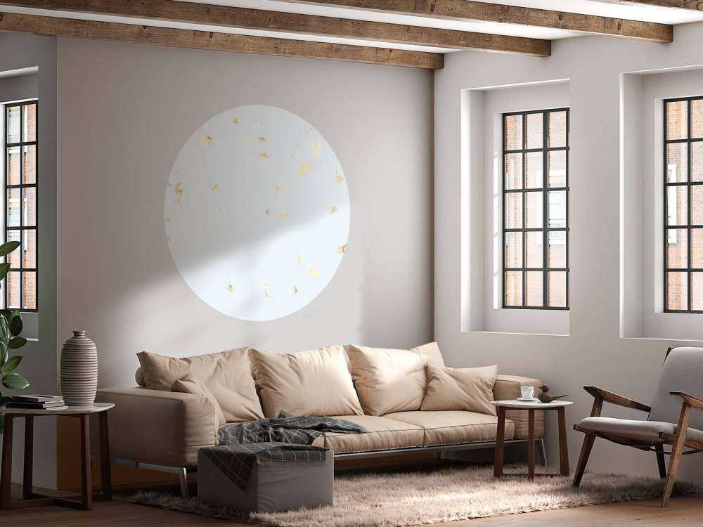 Branches d'aubépine - bleu ciel