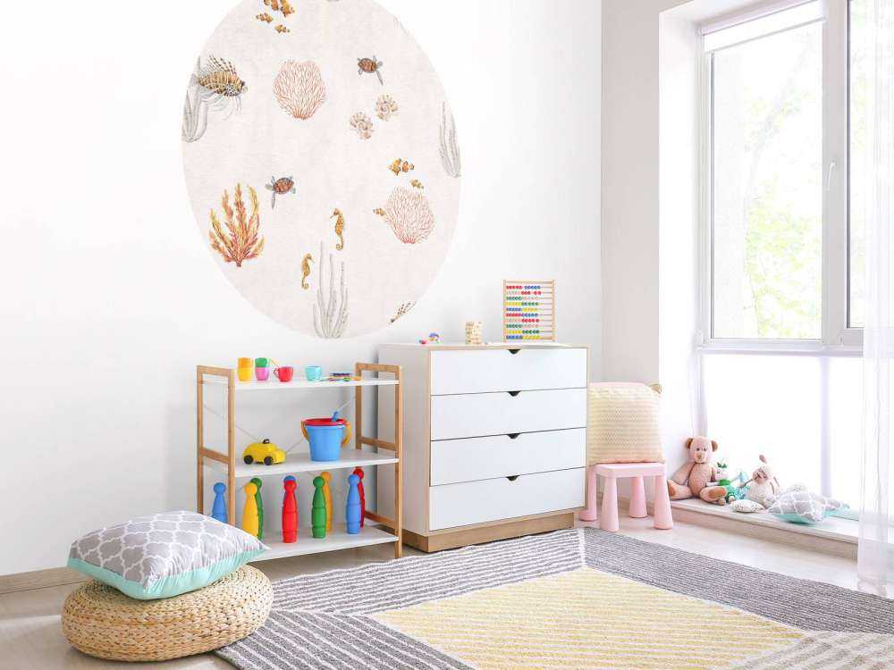 Coral Garden - White - 120