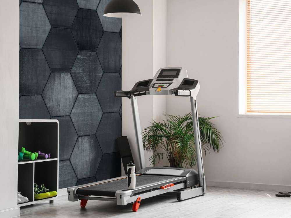 Hexagones en pierre grise