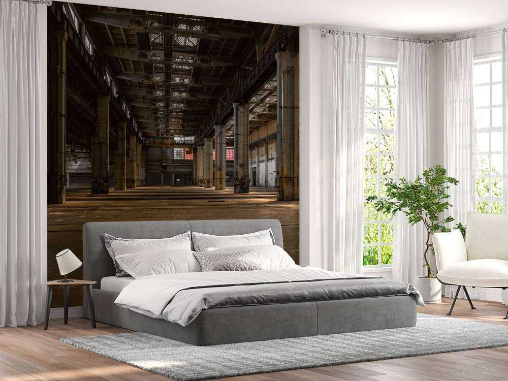 Une salle abandonnée