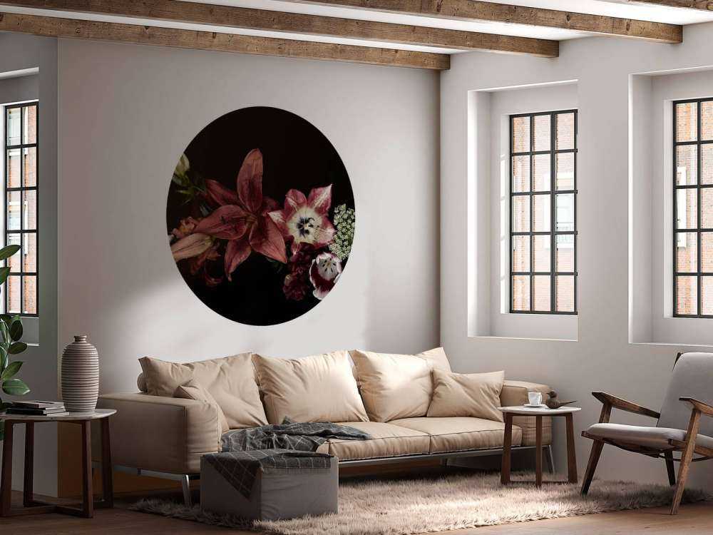 Fleurs colorées composition florale