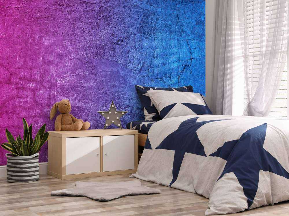 Texture de béton néon