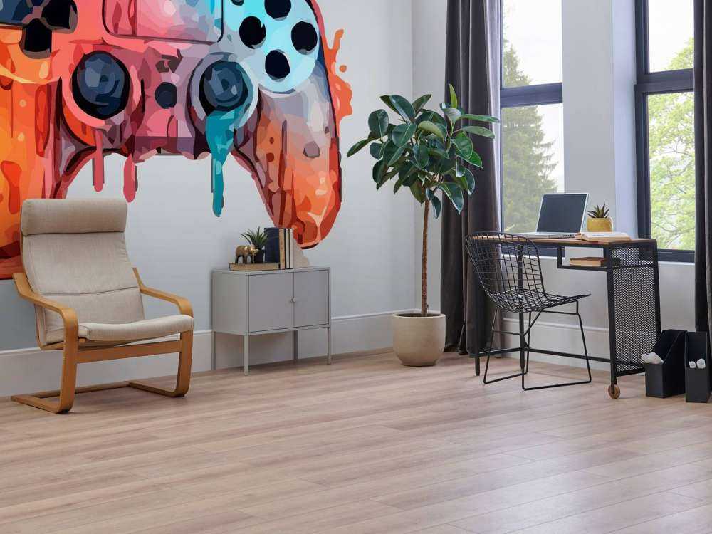 Aquarelle Gamer Éclaboussure