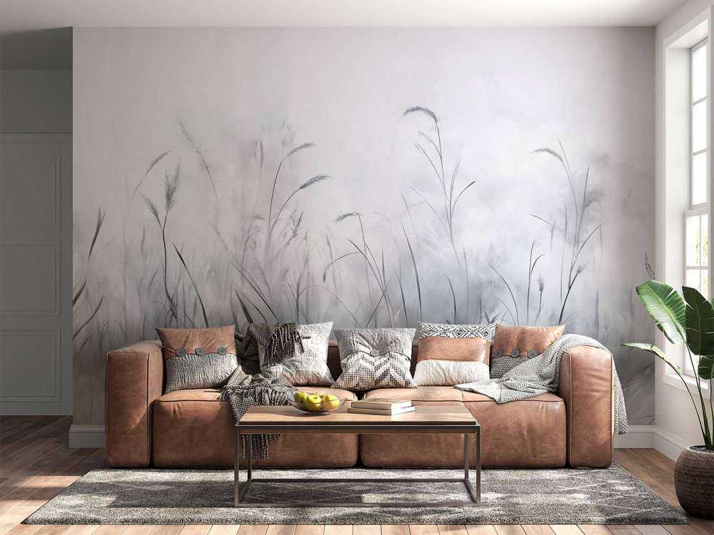 Nature Respire Doux Gris