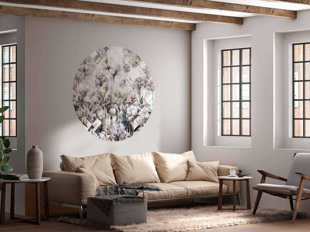 Immenses iris aquarelle jaunes