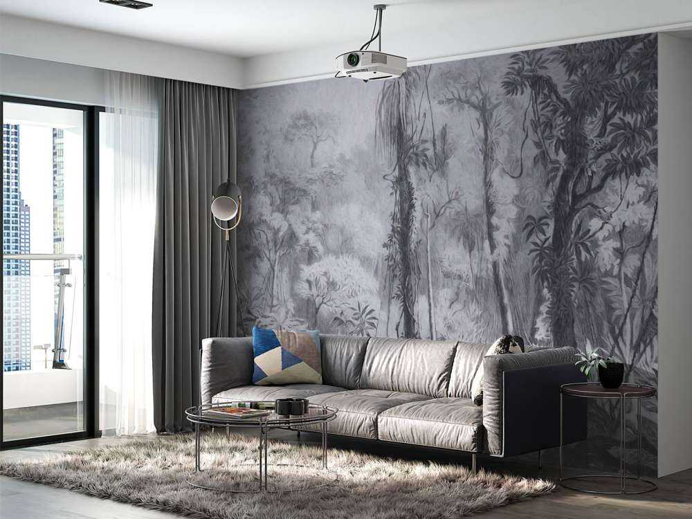 Forêt tropicale - gris