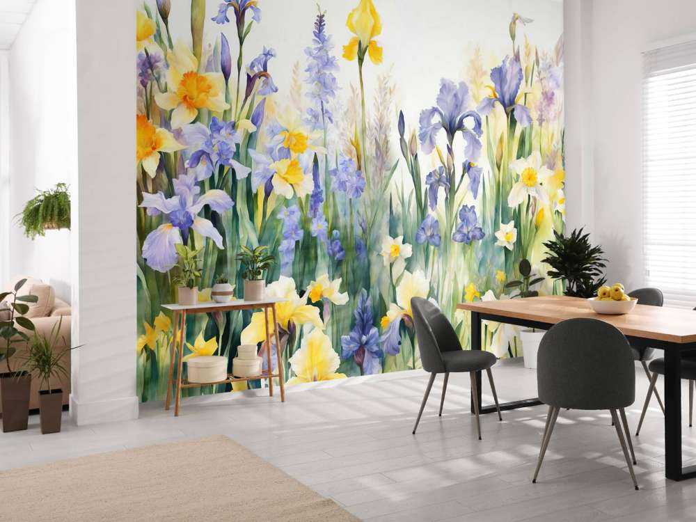 Printemps parfumé - vert