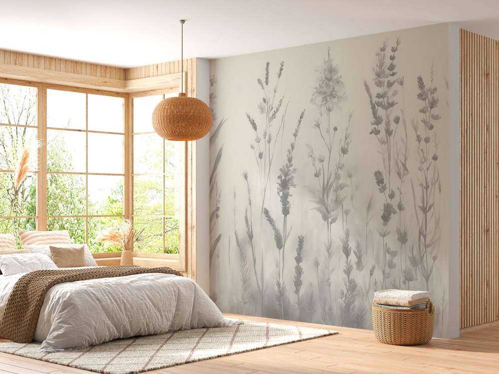 Lavande Clair Seamless Blanc Ivoire