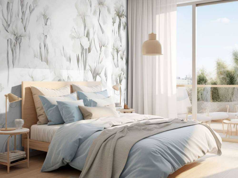 Iris dansent beige chaud sans couture