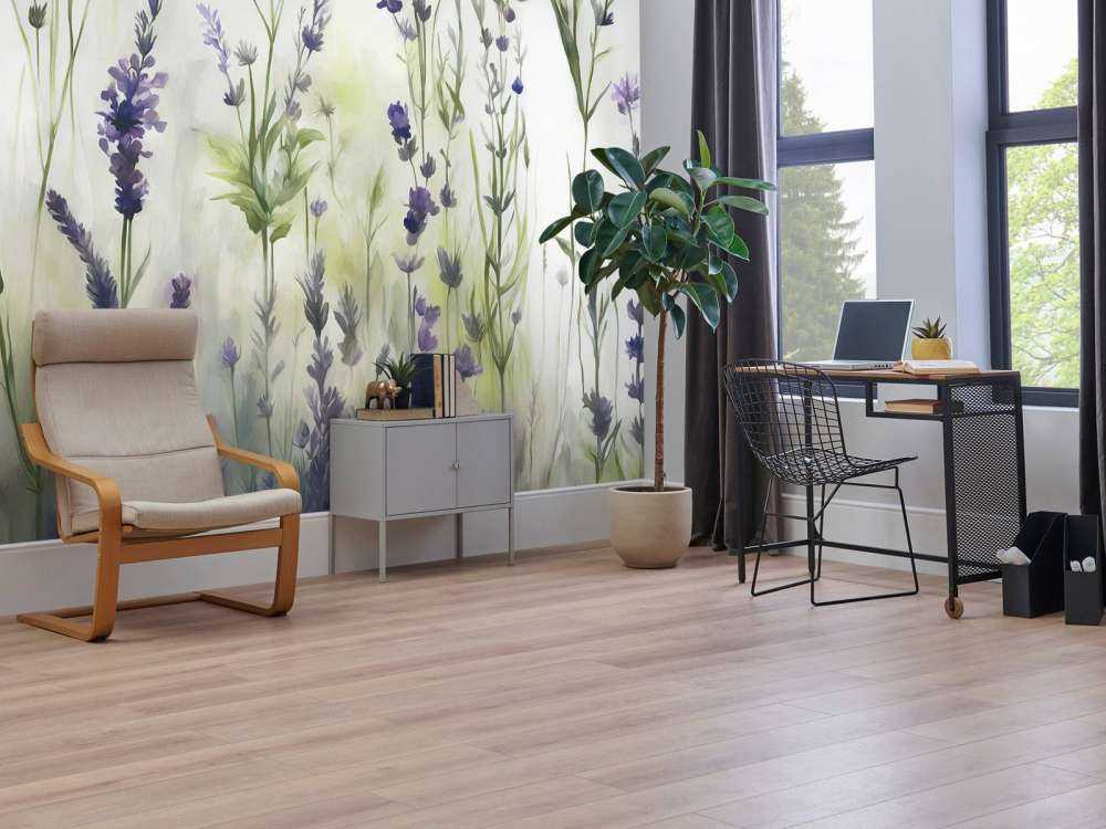 Lavande Clair Seamless Lilas Pâle