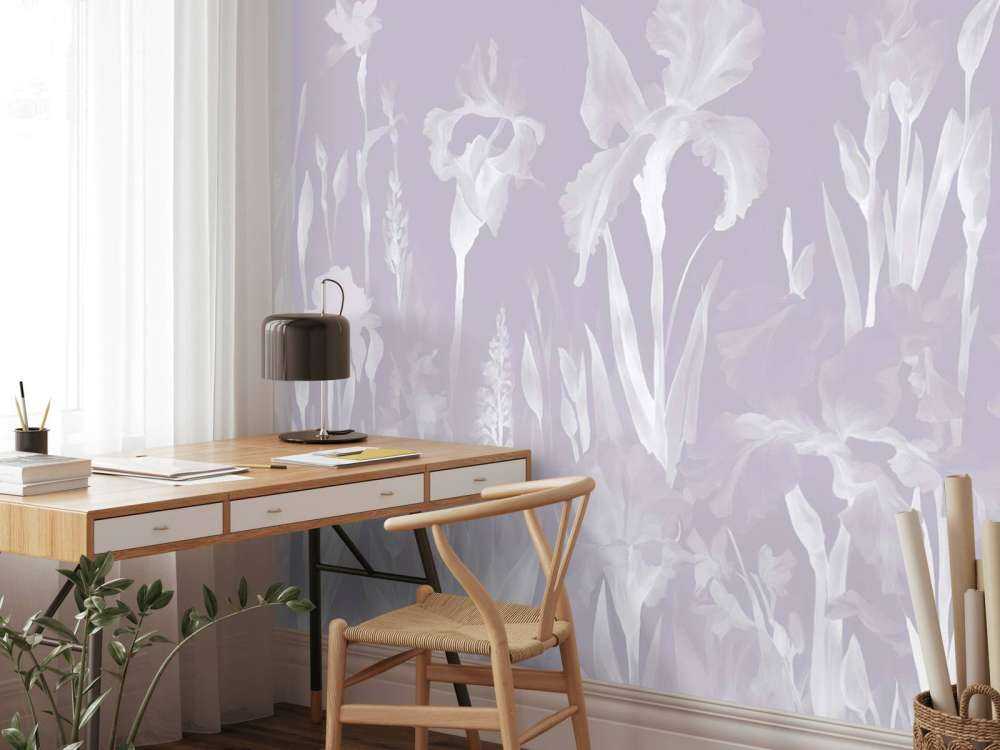 Joyeux printemps violet sombre