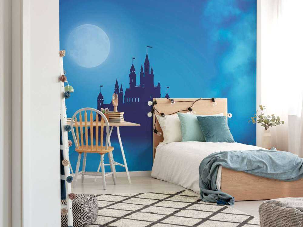 Château au clair de lune