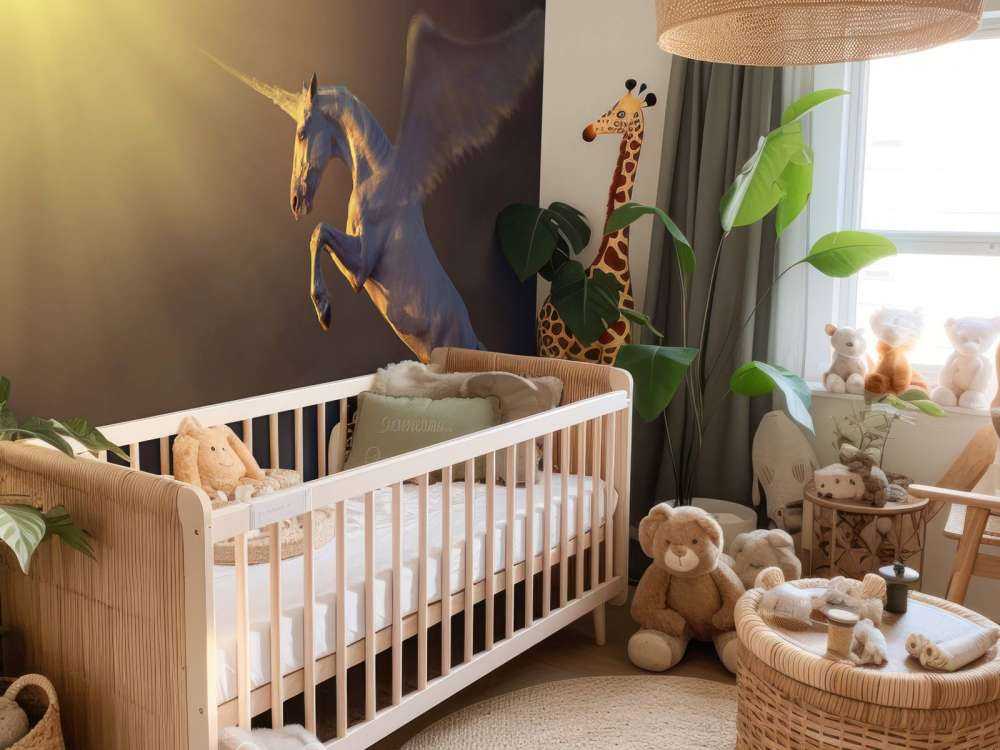 Licorne avec des ailes