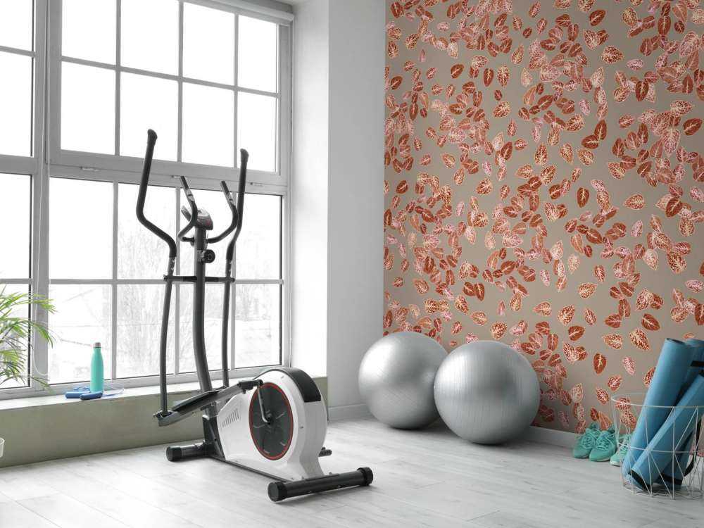 Petites feuilles sur taupe