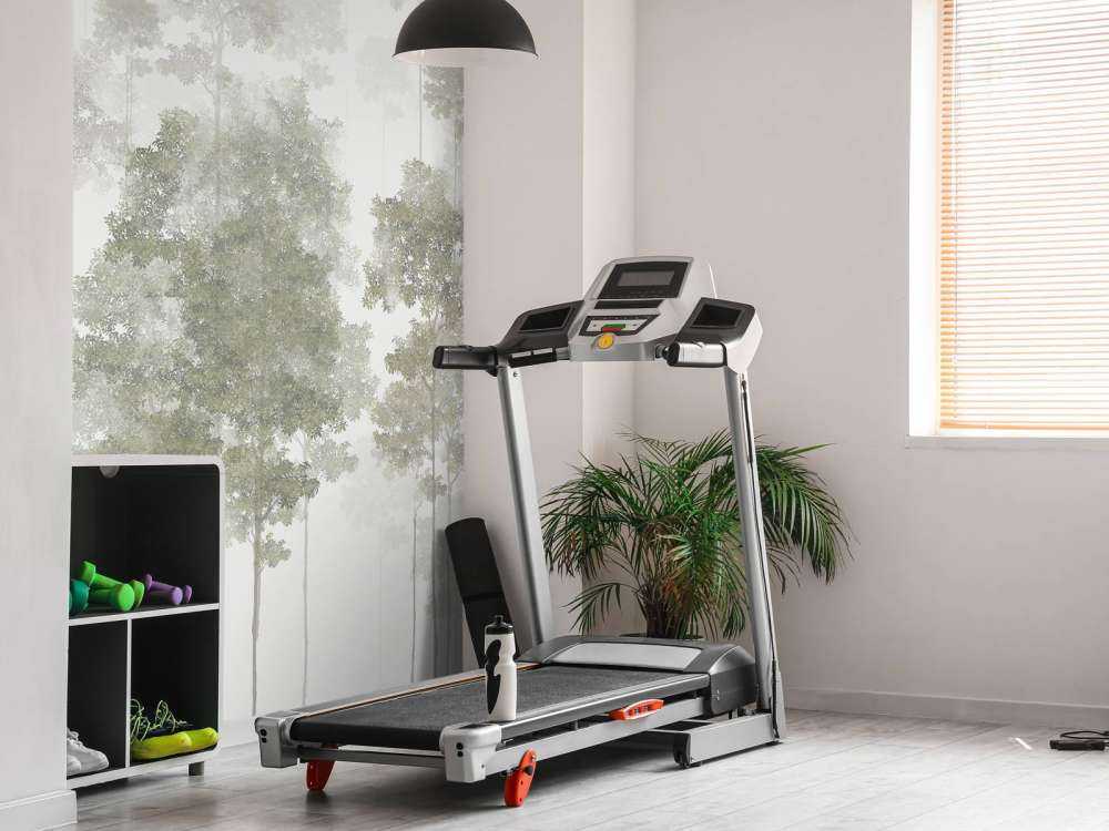 Forêt peinte dans la brume