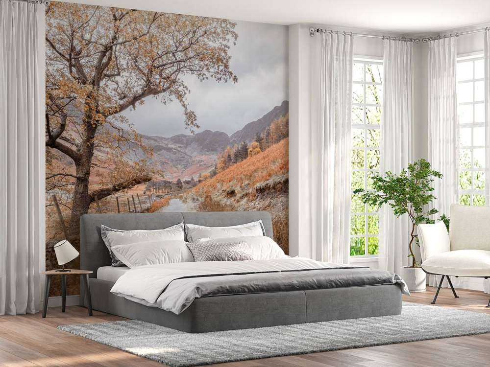 Chemin entre les montagnes