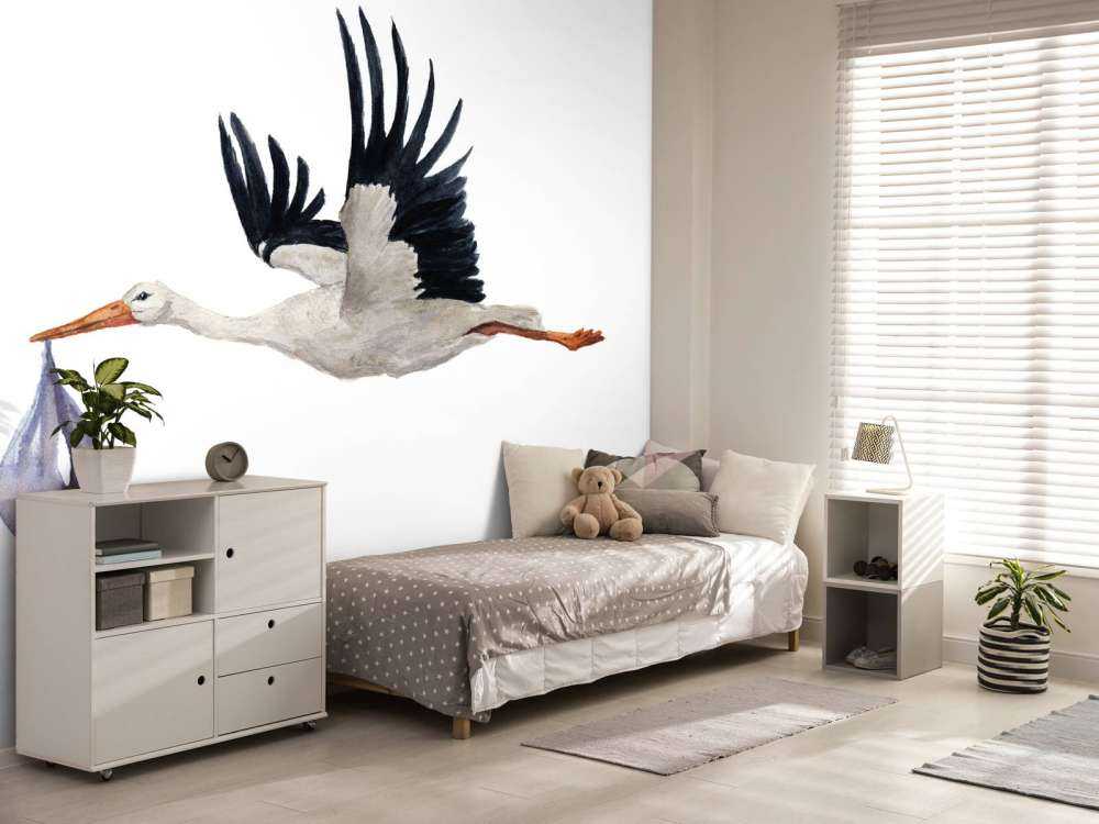 Cigogne volante