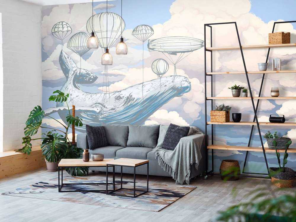 La baleine et ses montgolfières