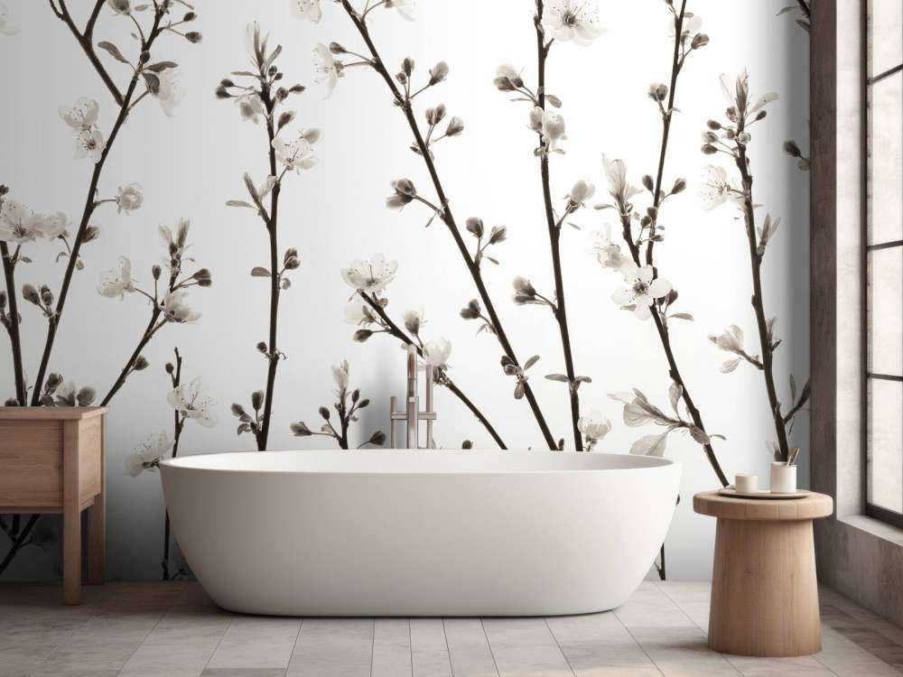 Branches de fleurs de cerisier