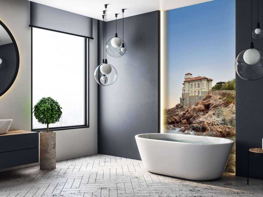 Château sur la côte