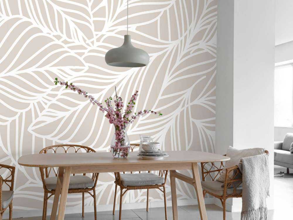 Gribouillis de feuilles