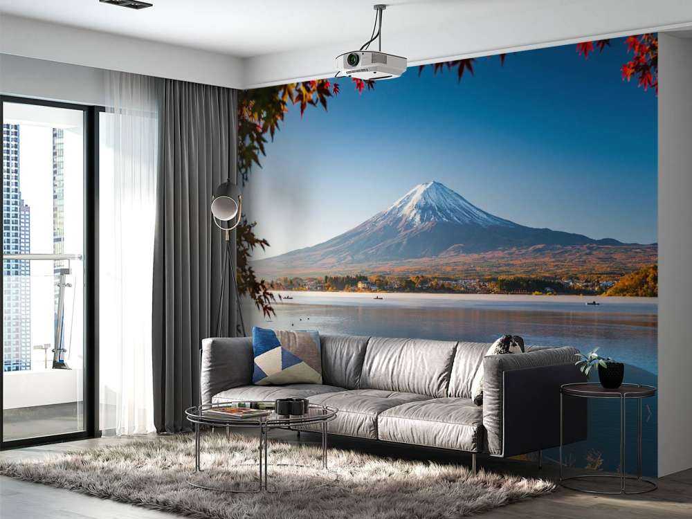 Le Mont Fuji dans l'après-midi