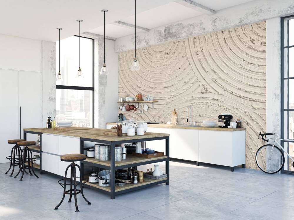 Cercles Zen avec structure en lin