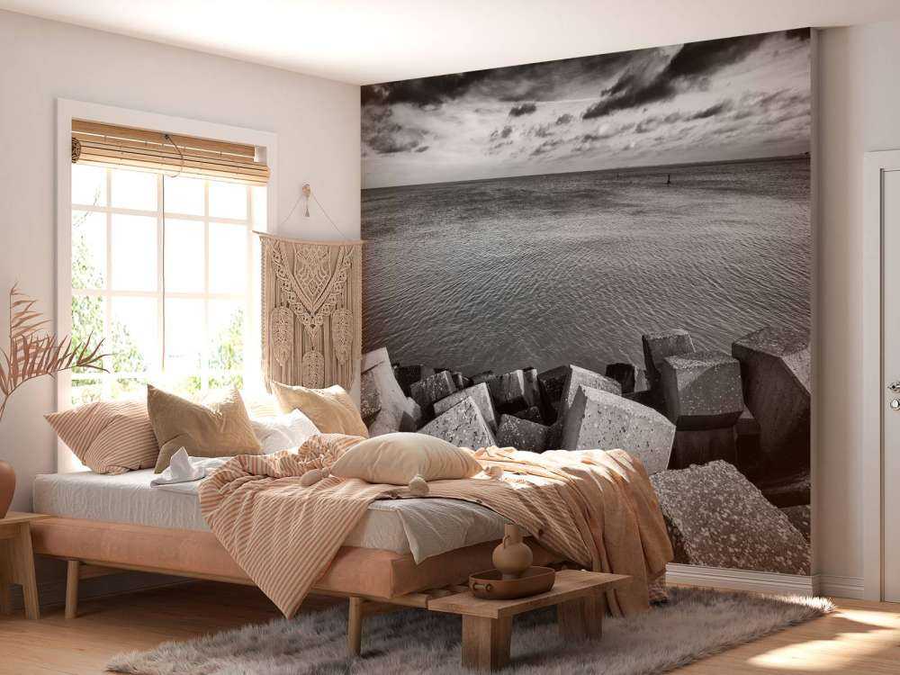 Des blocs de béton pour le port de Cadzand-Bad 