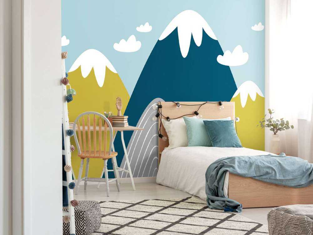 Des montagnes colorées