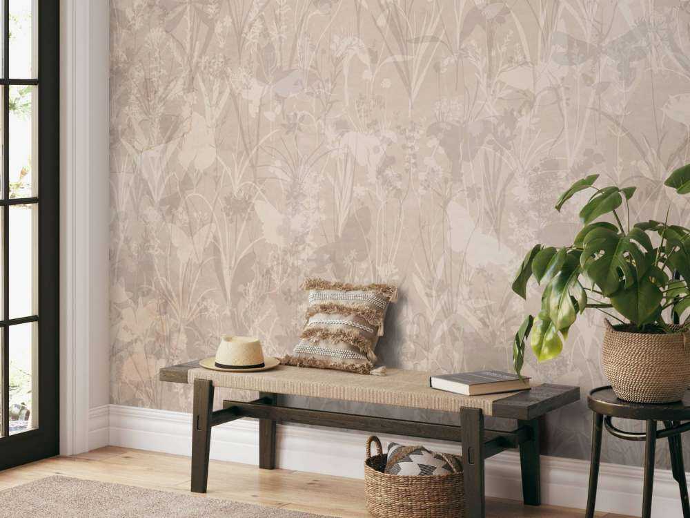 Herbals and Butterflies Double Silhuet 6