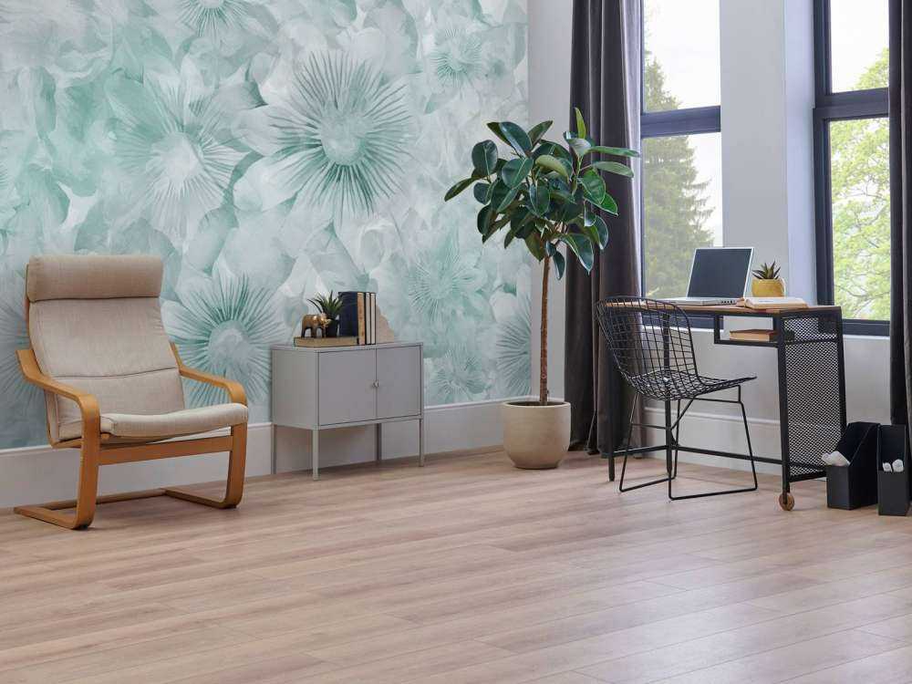 Élégance Botanique Aquarelle Menthe Glacée