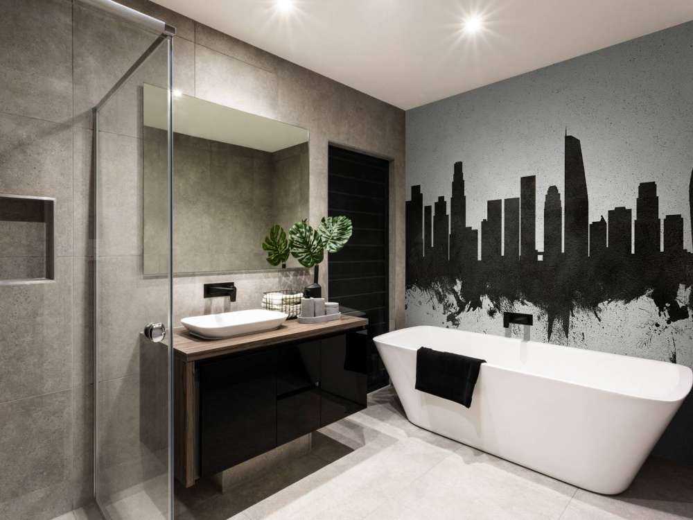 Aquarelle skyline, Los Angeles