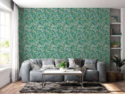 Floral Blossom Green