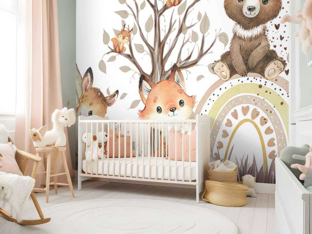 Forêt party rainbow