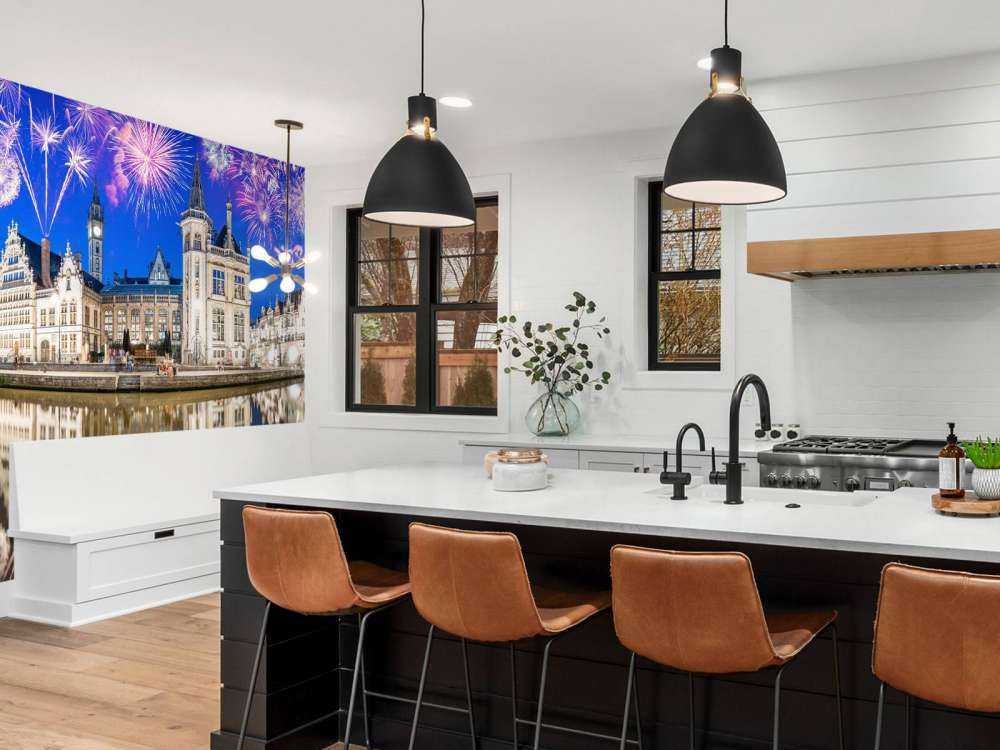 Feux d'artifice sur Gand