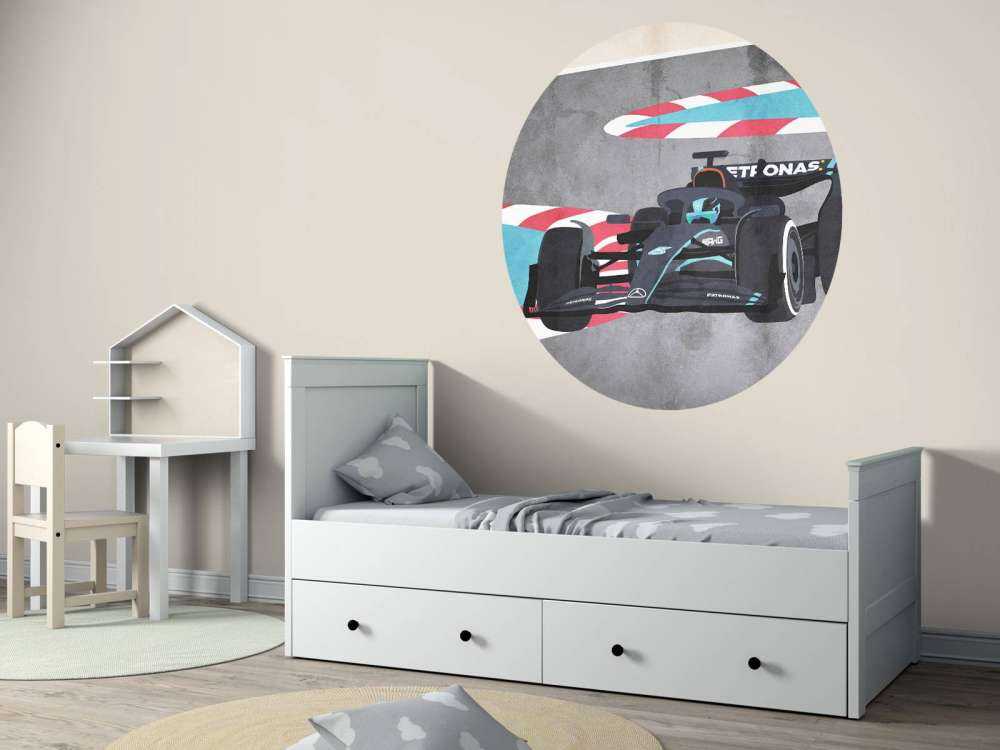 Voiture de course Mercedes