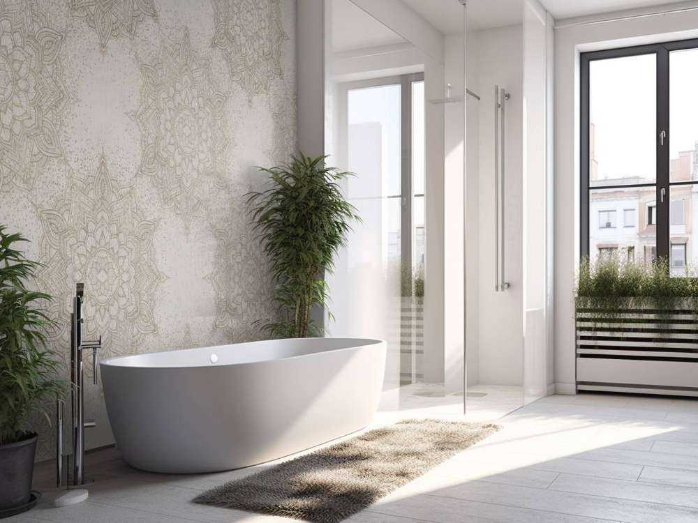 Mandala magique de Marrakech - beige