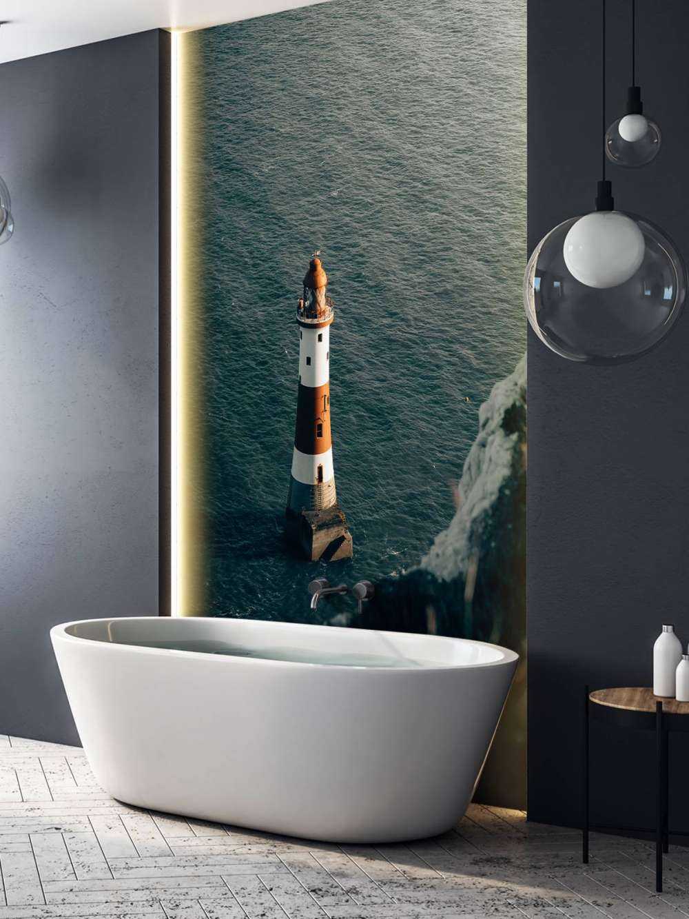 Phare sur la côte anglaise