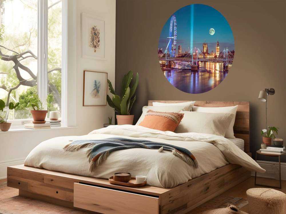 Westminster et la pleine lune