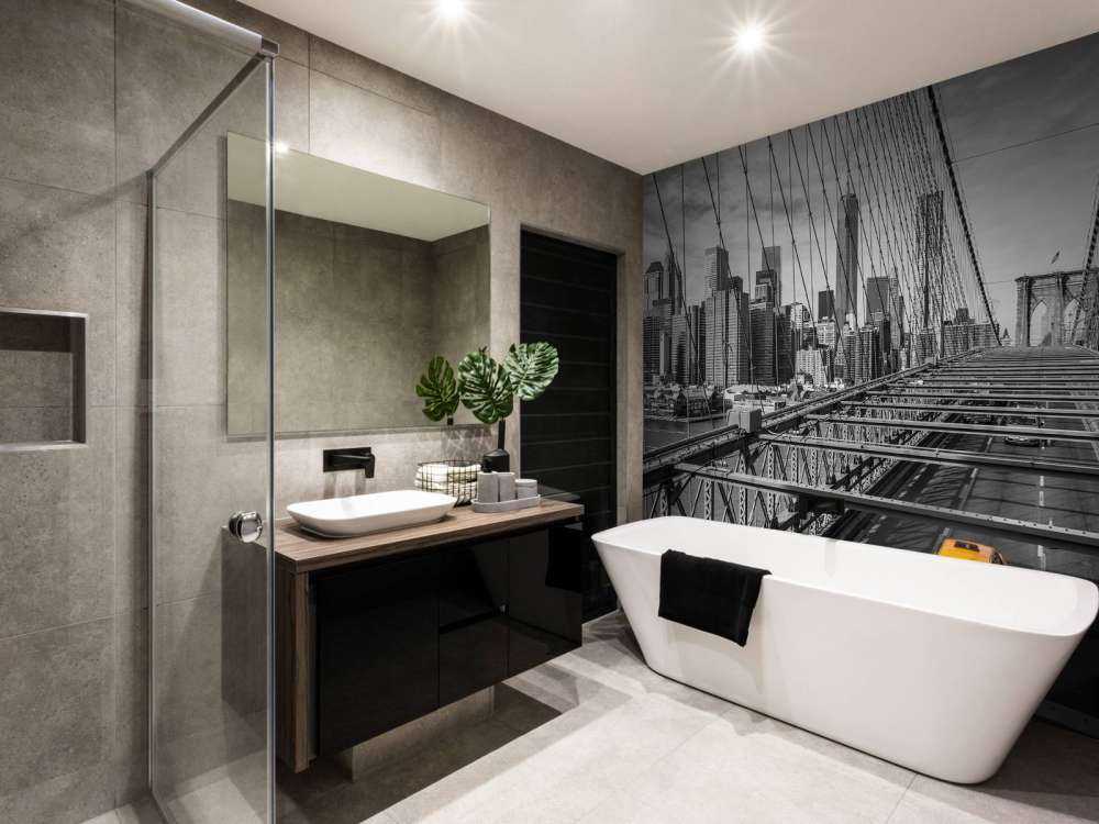 Un taxi sur le pont de Brooklyn