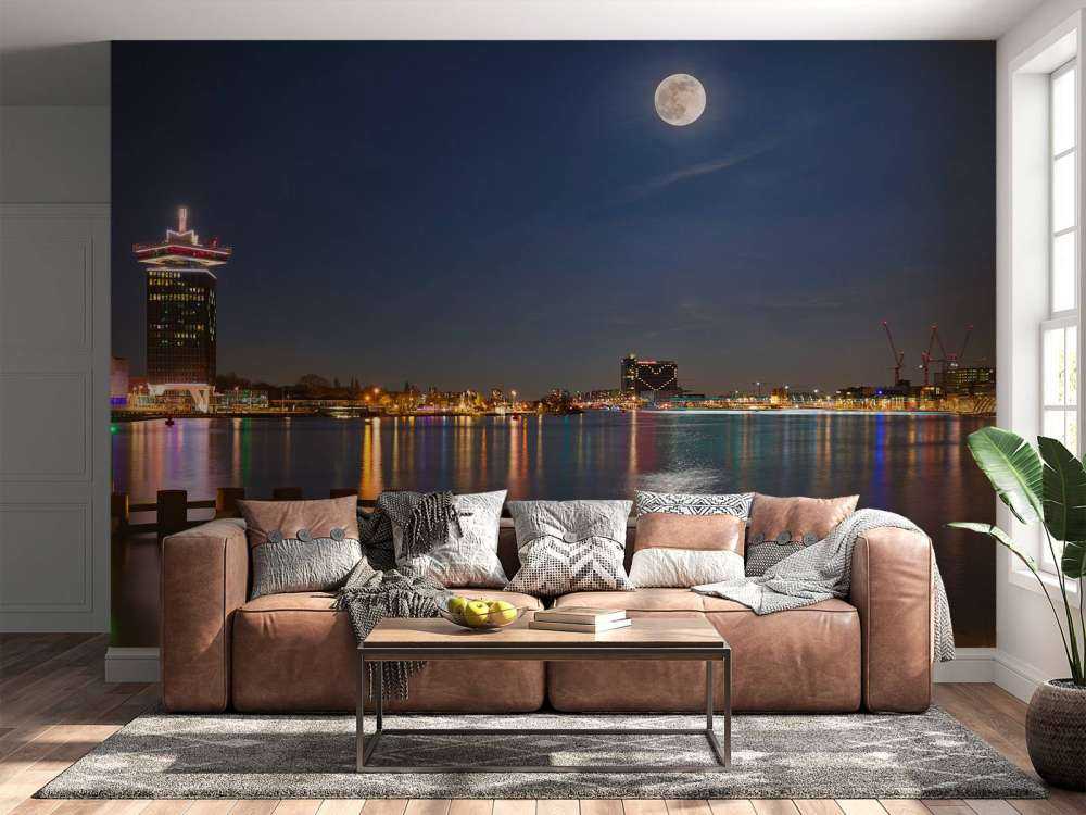 Super-Moon à Amsterdam