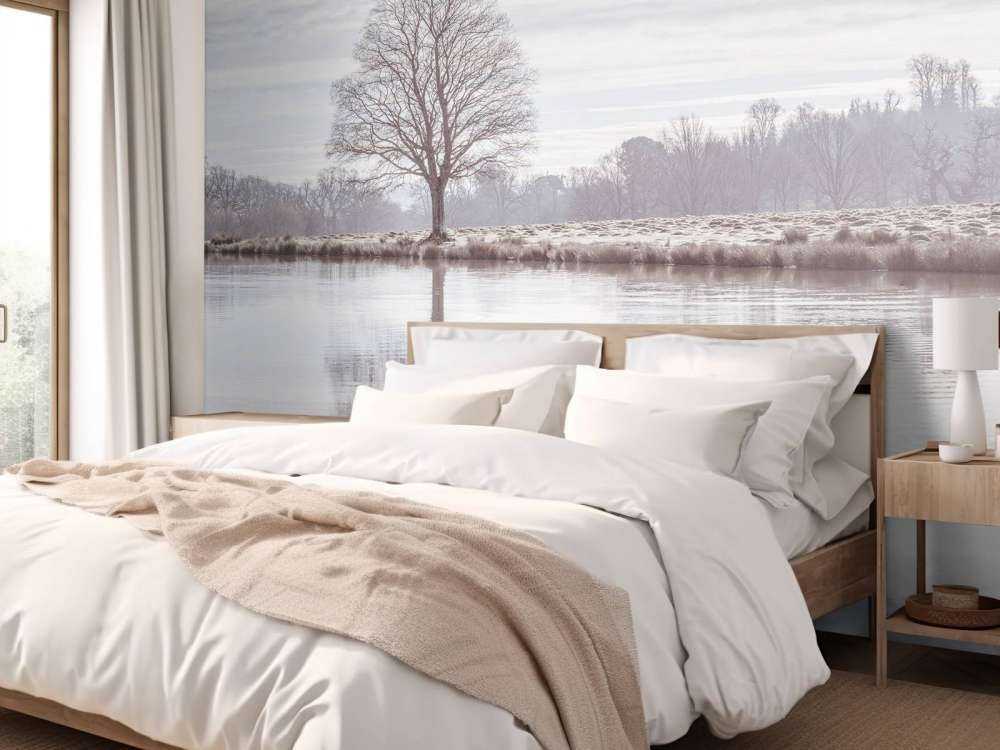 Arbre dans un brouillard