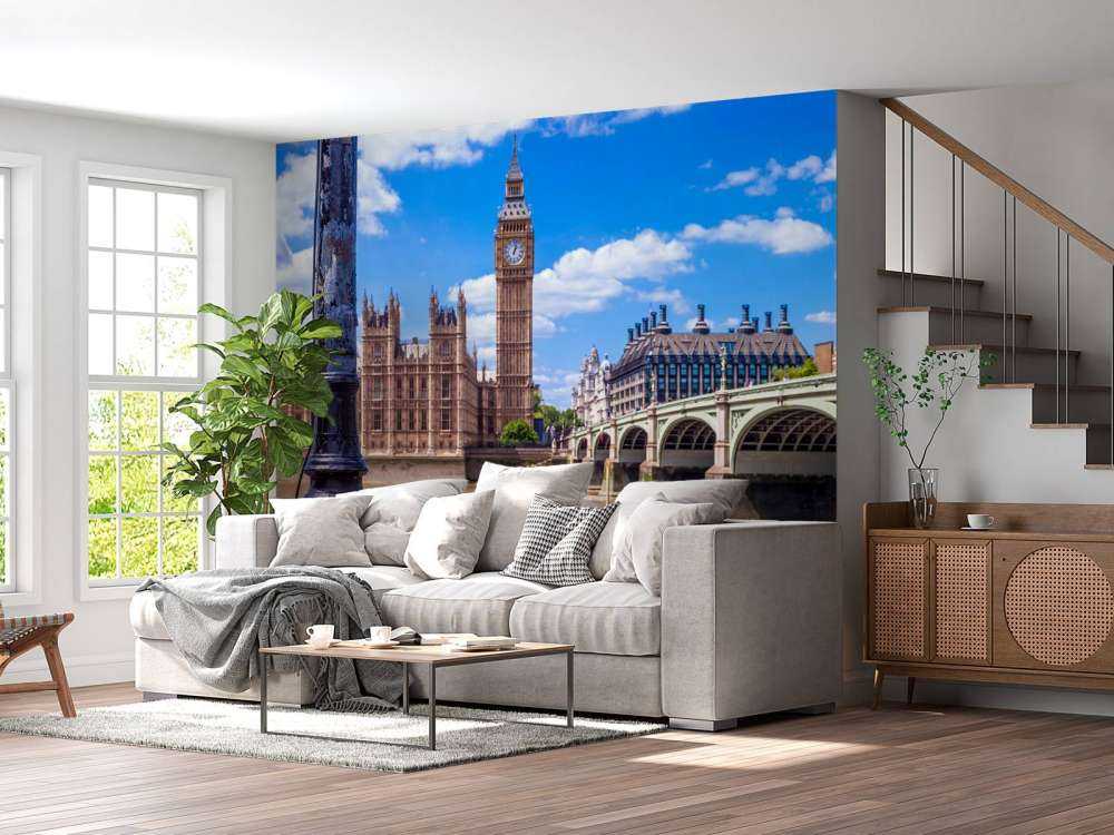 Un bouquet de roses à Londres