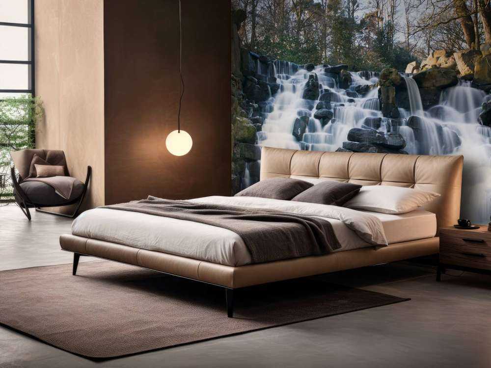 Chute d'eau en hiver