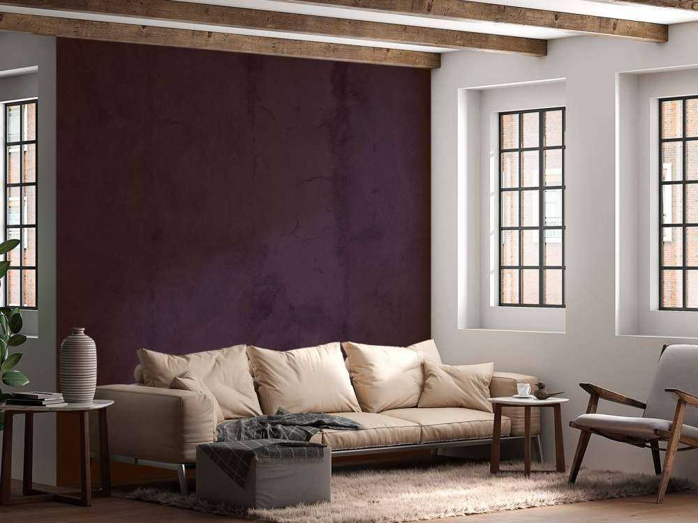 Béton violet sultane